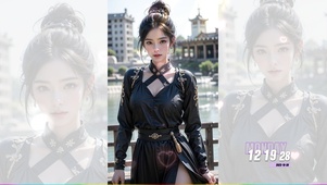 4K性感古风Ai美女