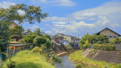 4K唯美治愈日系小镇