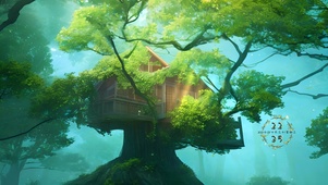4k绿色小屋