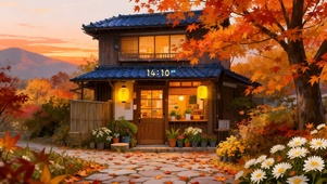 秋天的小屋