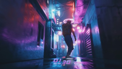 無限循環·賽博巷道