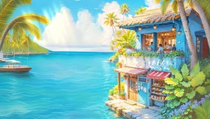 海边小店