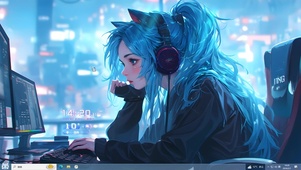 电竞猫耳女孩