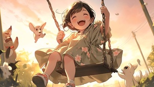 荡秋千