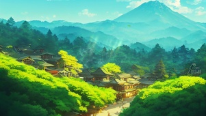 祥和的村庄