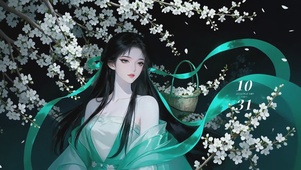 暗夜琼枝・翠绫仙姿