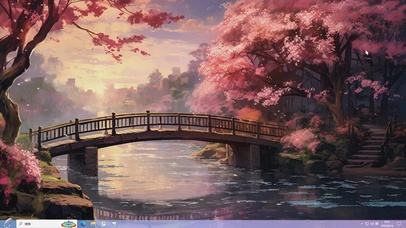 梦里水乡-桌面主题