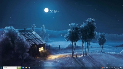 寂静山村主题壁纸