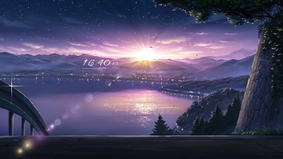 4K唯美治愈浪漫夕阳海滨小镇