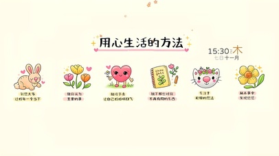 用心去感受生活