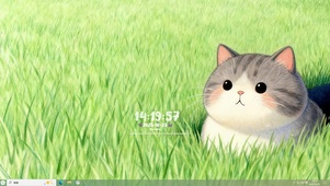草丛喵咪主题