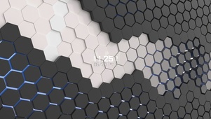 简约六边形