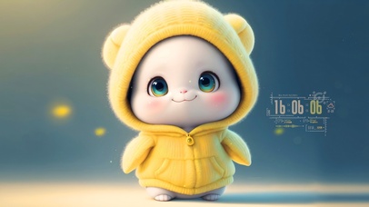 4k可爱卫衣兔兔