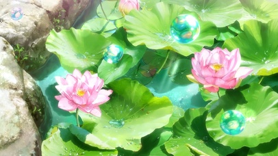 4k高清梦幻荷塘