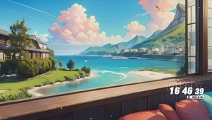 窗外海景