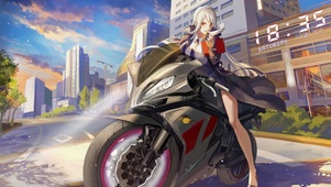 机车女孩