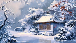 古风 新年第一场雪