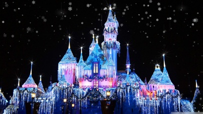 雪花城堡之灯光秀