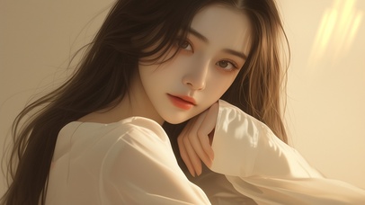 4K 夏日慵懒美女 休闲