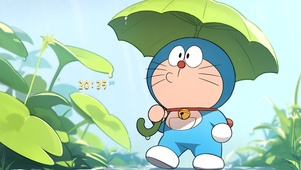 雨中漫步
