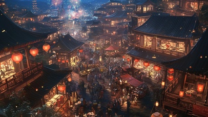 千家万户迎新年