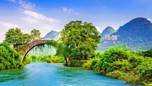 唯美小桥河水