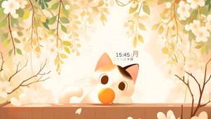 清新橘子猫