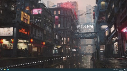 雨夜的赛博朋克