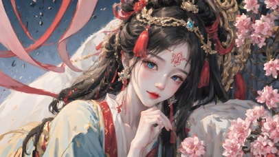 唯美古风美女 