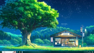 星空下小卖铺