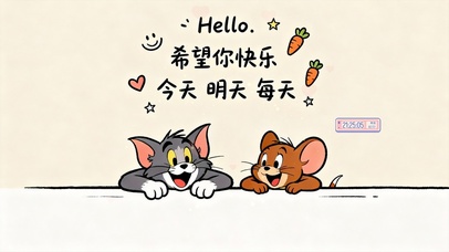 猫和老鼠-每天快乐
