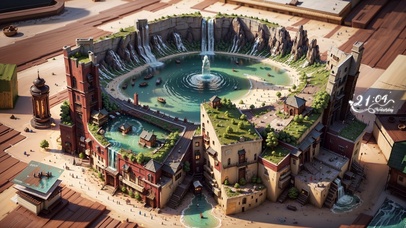 4K微缩自然景观