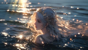 唯美深海人鱼
