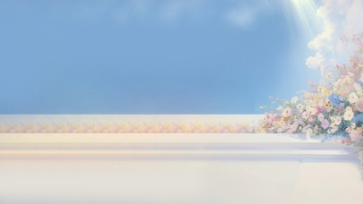 阳光明媚的春天