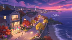 海景晚霞街道