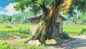 治愈护眼乡村生活