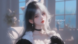 可爱女仆