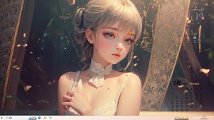 犹如画中