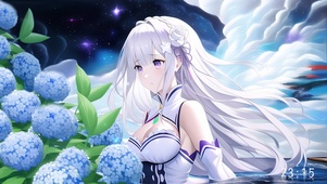 4K勿忘我少女