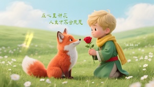 男孩和小狐狸