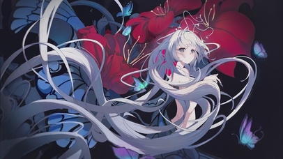 -Nan-129 蝴蝶与少女