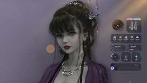 清纯古装女孩