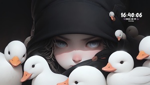 一群小鸭子