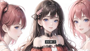 可爱三姐妹