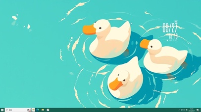 简约鸭鸭