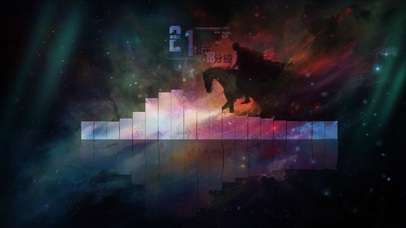 视觉炸裂！极光星云特效动态频谱