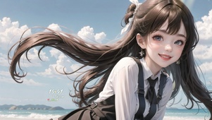 海边女孩