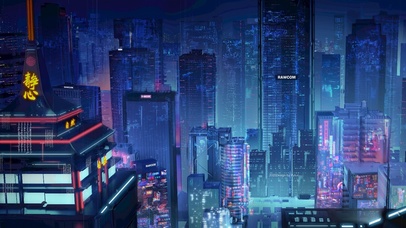 赛博朋克中国城