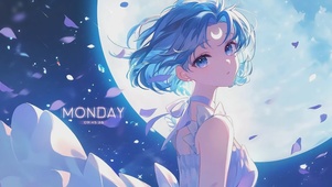 唯美月光下的美少女战士