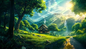 林中小屋 4K